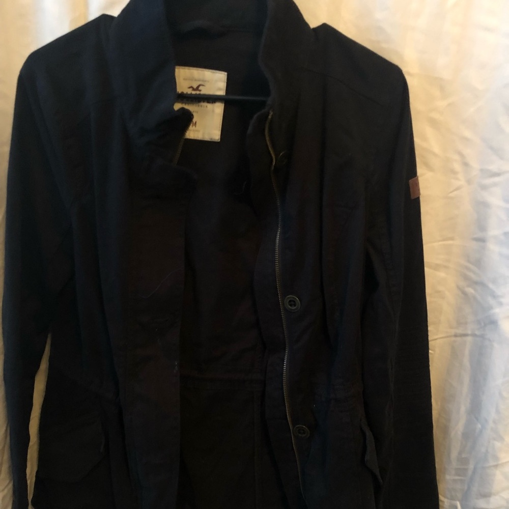 Chic Hollister Navy Blue Jacket